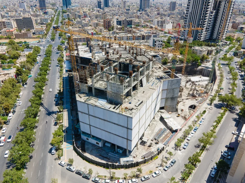 عکاسی معماری درون پروژه فرشته مشهد