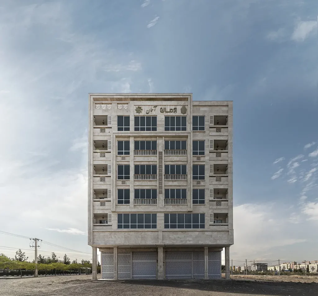 عکاسی معماری ساختمان مسکونی آرمان مشهد