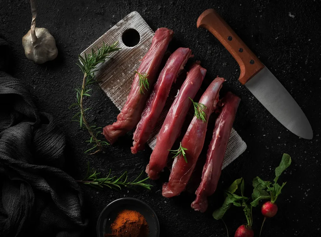 عکس تبلیغاتی غذا از گوشت قرمز